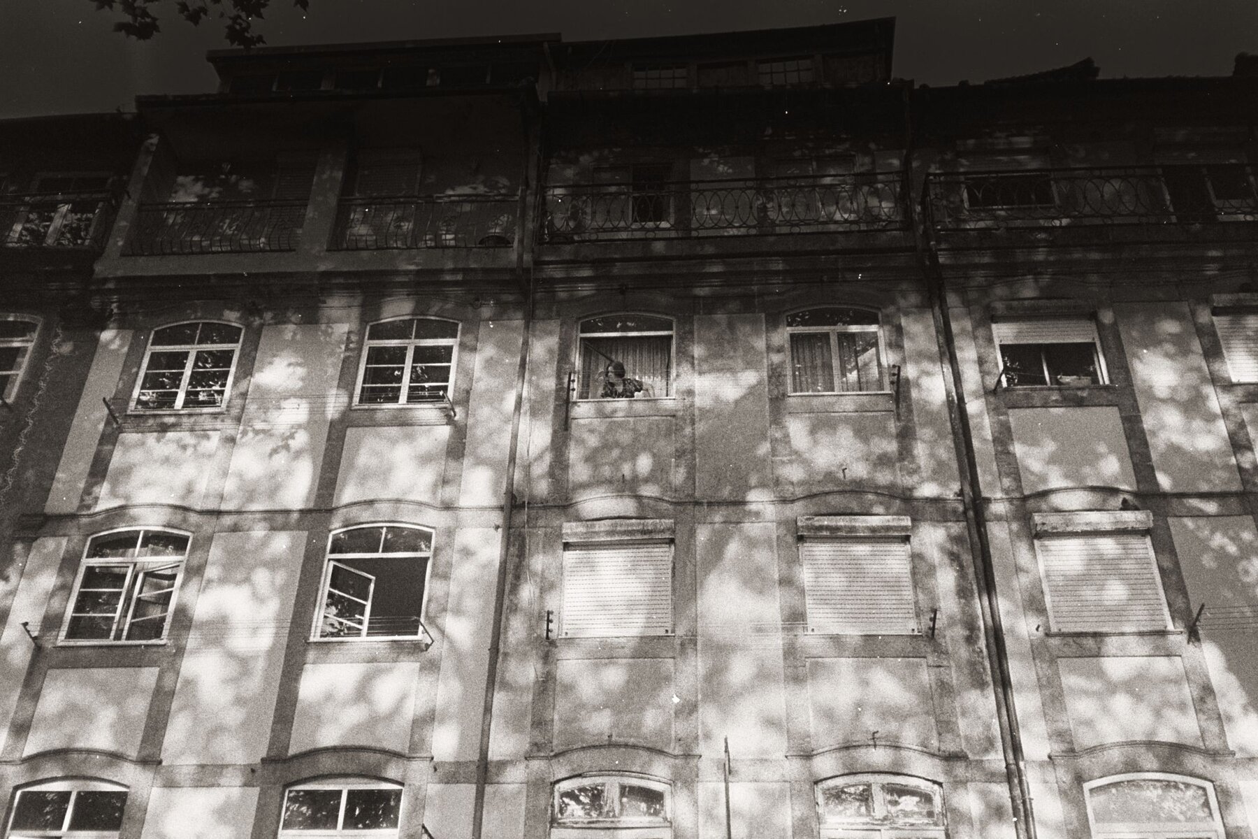 Industrial billboard, façade