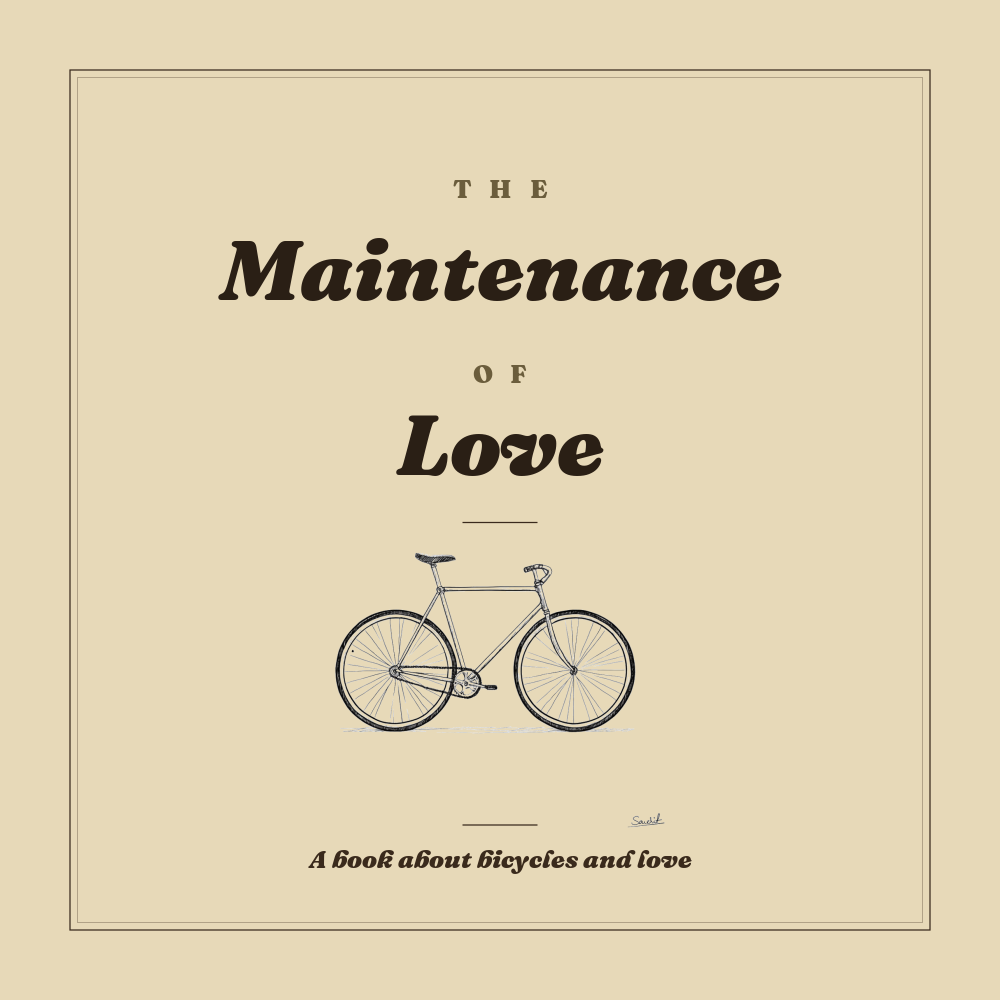 The Maintenance of Love — cover